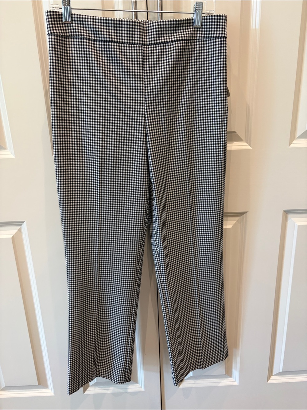 NWT Rachel Zoe Black and White Houndstooth Ankle Pants 10